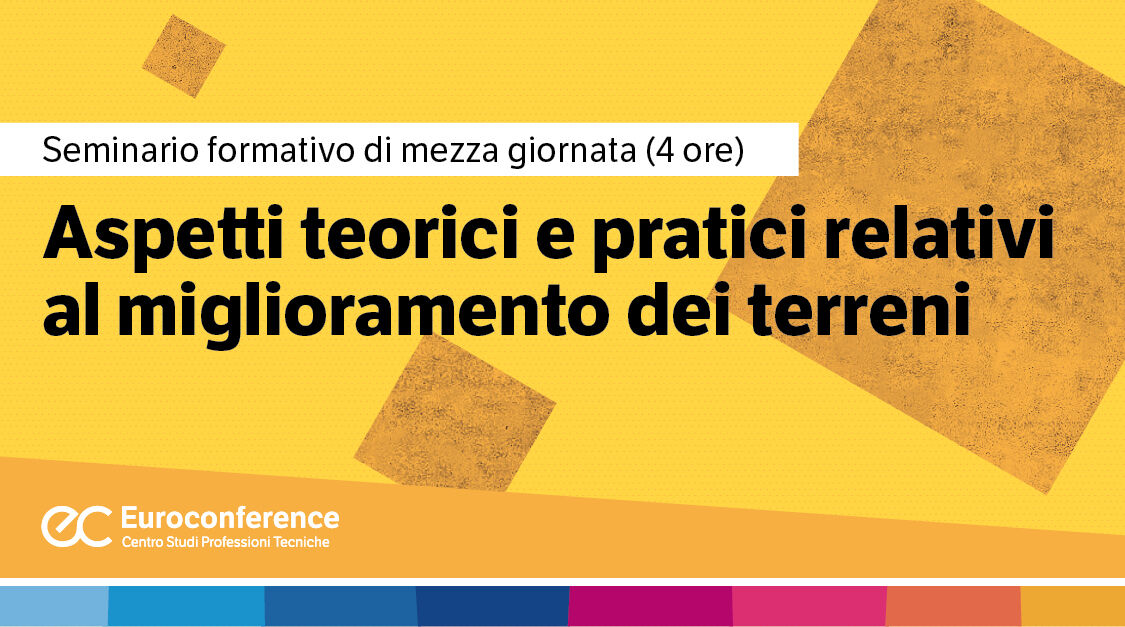 Immagine Aspetti relativi al miglioramento dei terreni | Euroconference
